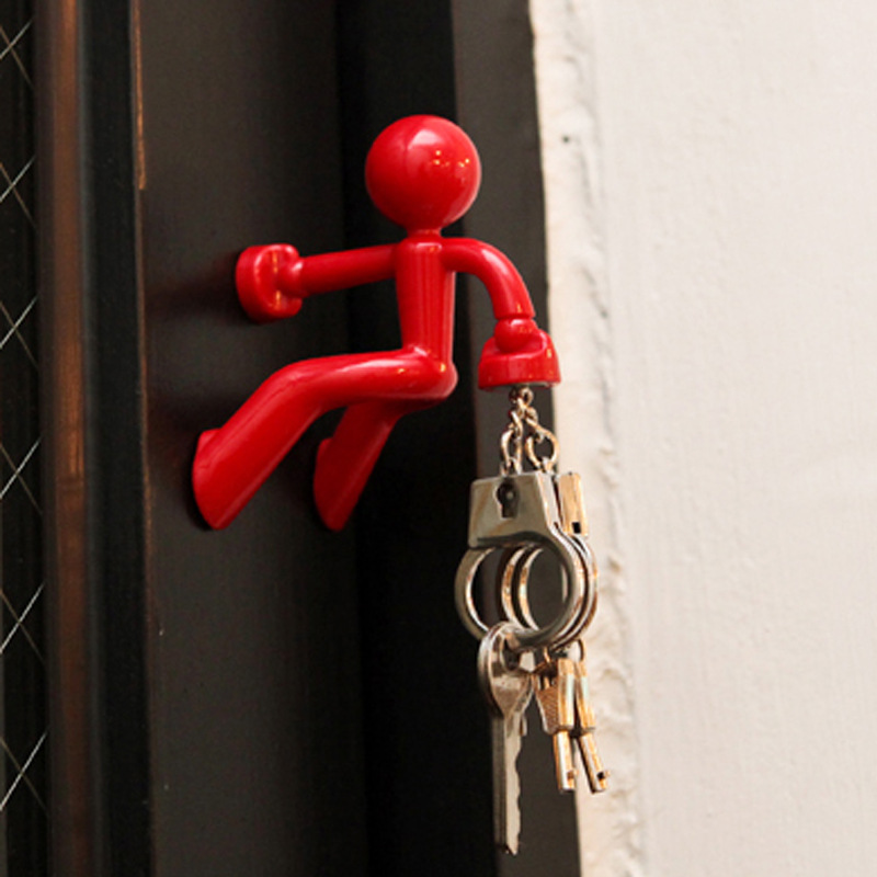 Creative Climb the Wall Villain Key Strong Magnetism Key Hanging Magnetism Super Iron Hook