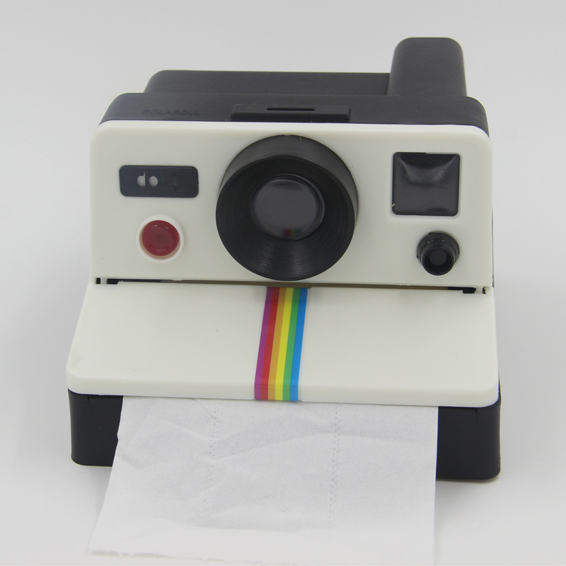 Retro Camera Tissue box Creative Roll towel tube Plastic Tissue Pumping Home Supplies