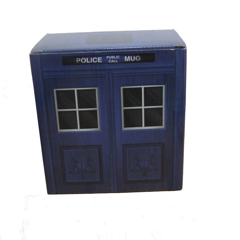 United Kingdom Police Booth Police Station Creative Ceramics Coffee Cup TARDISmug Mug Londres Police
