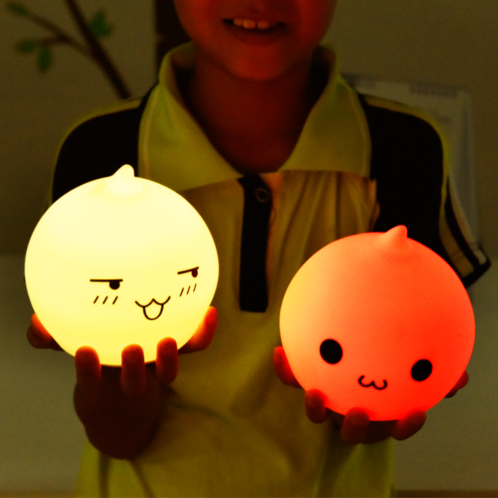 Creative Colorful Animal Touch induction led Meng Pet Night light Atmosphere Bedside Pat lights