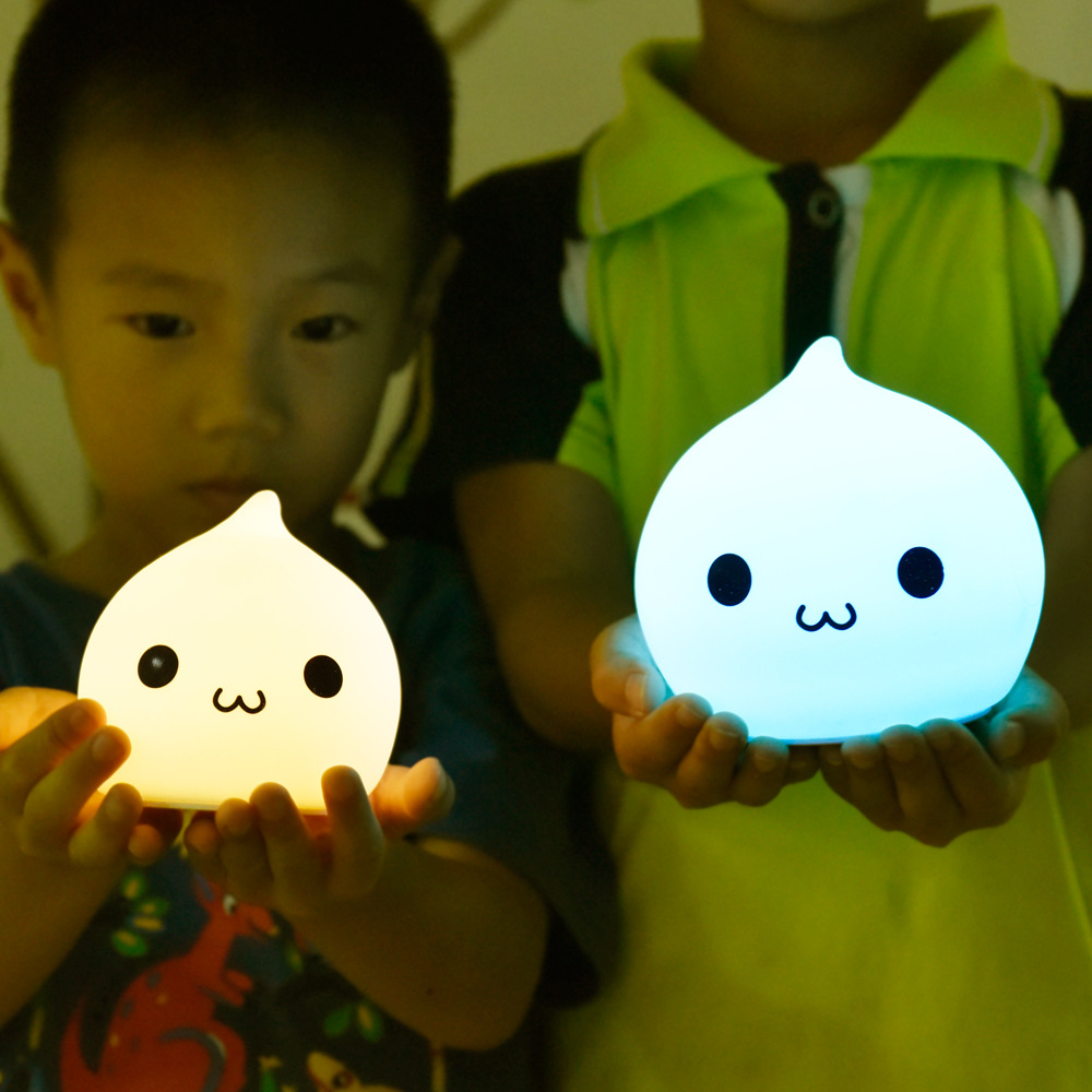 Creative Colorful Animal Touch induction led Meng Pet Night light Atmosphere Bedside Pat lights