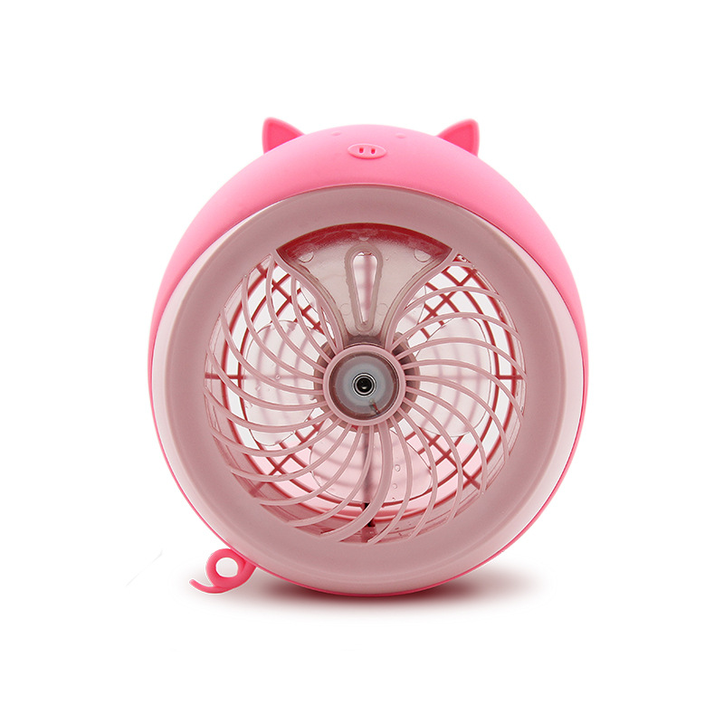 Meng Pet Spray Fan air Conditioning Refrigeration Humidification Student Dorm Room Charge Small fan