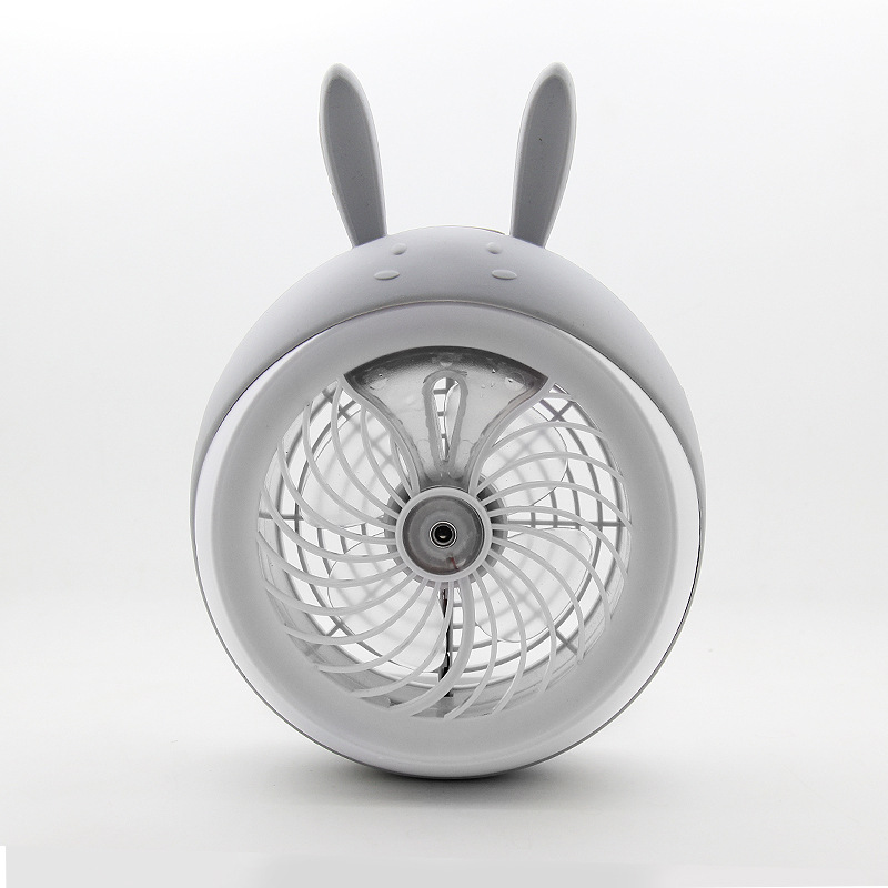 Meng Pet Spray Fan air Conditioning Refrigeration Humidification Student Dorm Room Charge Small fan