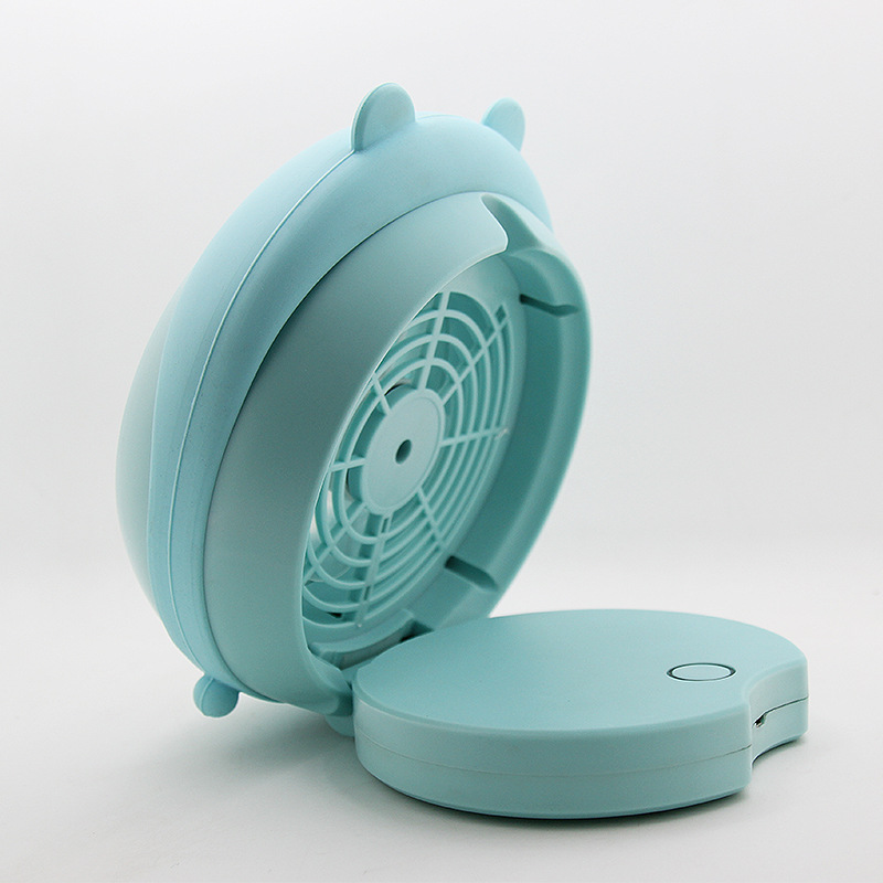 Meng Pet Spray Fan air Conditioning Refrigeration Humidification Student Dorm Room Charge Small fan