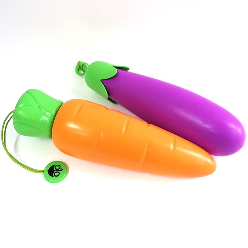 Creative Vegetables Umbrella Personality Sunny Umbrella Parasols Anti-UV Eggplant umbrella