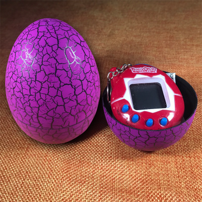 Child Electronic Virtual Pet Machine Cracked egg Tumbler Candy Game Console