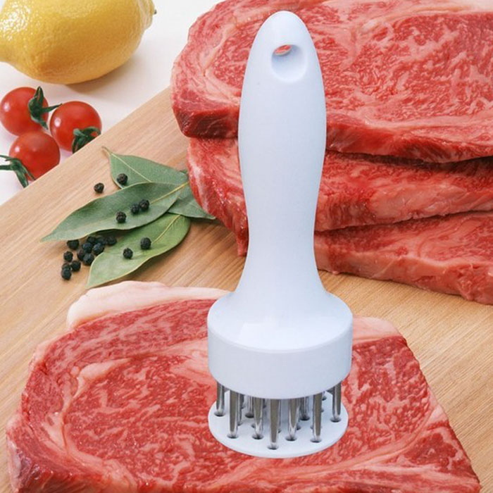 Stainless Steel Profession Meat Tenderizer Needle For Steak Kitchen Tools