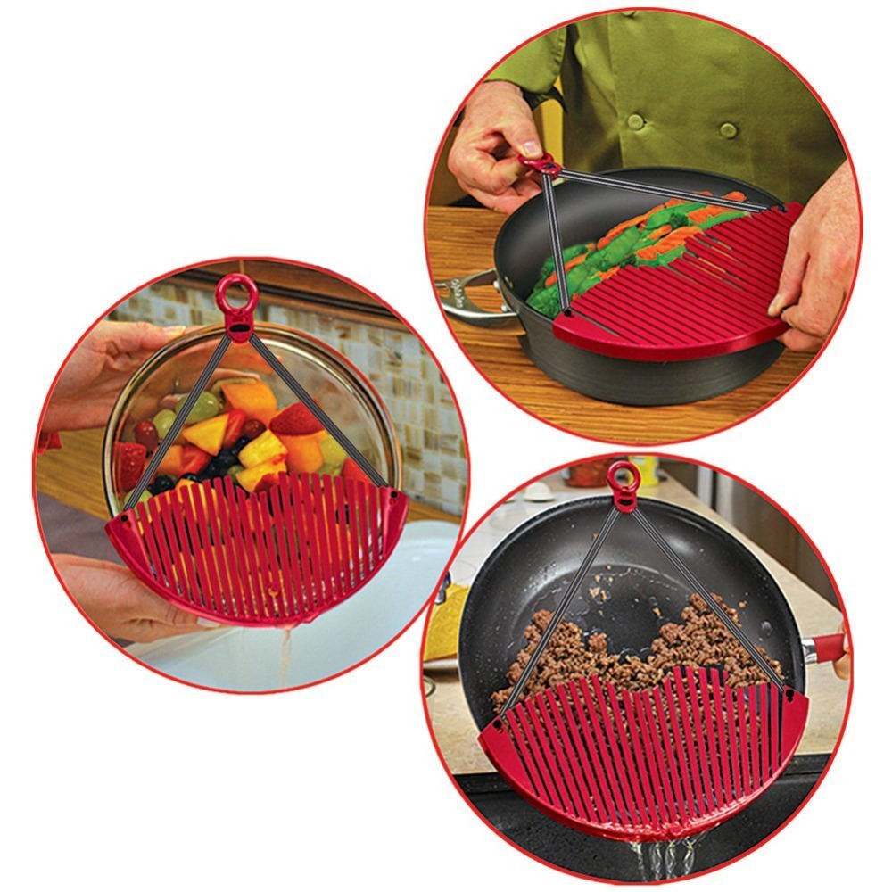 HIgh Quality Kitchen Better Strainer Portable Drain Rack Pan Rack Finishing Frame Storage