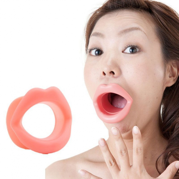 European Pop Massage Lips Exercise 12 Facial Lip Face with Thin Lips of God Is Wonderful