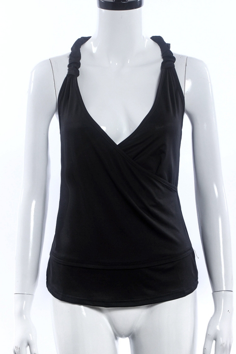 Western Style Ms Fashion The New Back Stitching Lace Hang Neck Type Camisoles