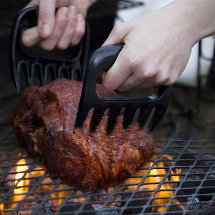 BBQ Bear Paws Claws Meat Handler Fork Tongs Pull Shred Pork BBQ Shredder  Kitchen Restaurant Supplies