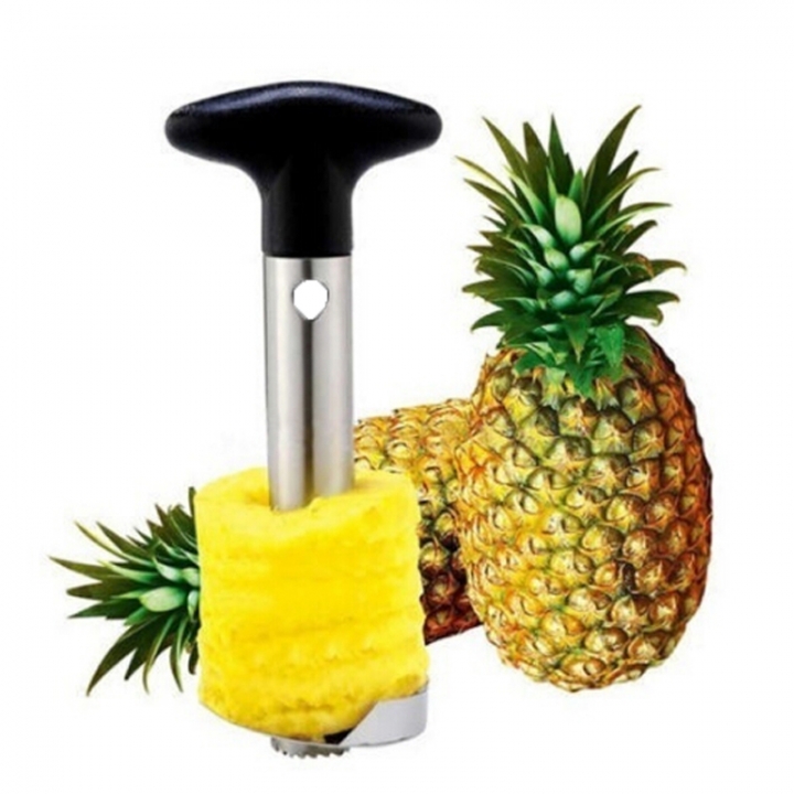 Fruit Pineapple Easy Tool Stainless Steel Corer Slicer Peeler Parer Cutter