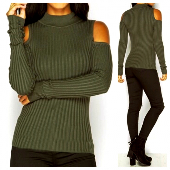 Western Style Ms Autumn And Winter Fashion Strapless knitting Tight Trend Coat