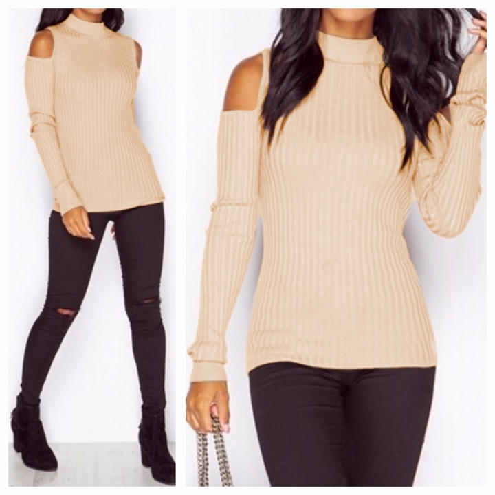 Western Style Ms Autumn And Winter Fashion Strapless knitting Tight Trend Coat