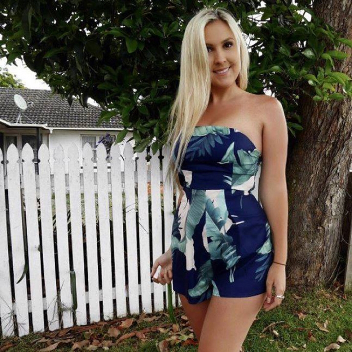 Western Style Ms Fashion Tube top Leaves Printing Sexy Halo Rompers
