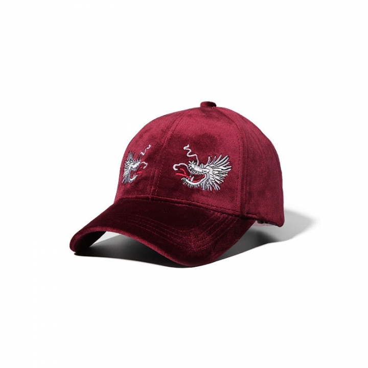 Outdoor Baseball Couple Hat Faucet Embroidery Dragon Caps Sun Protection Movement Baseball cap