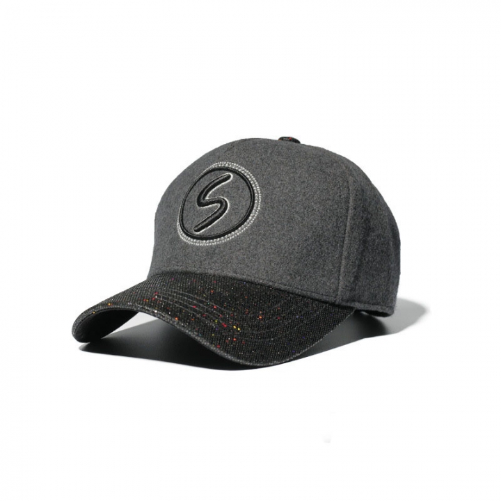 Men Baseball Cap Creative Letter Curved Eaves Caps Trend Solid Color hip-hop cap