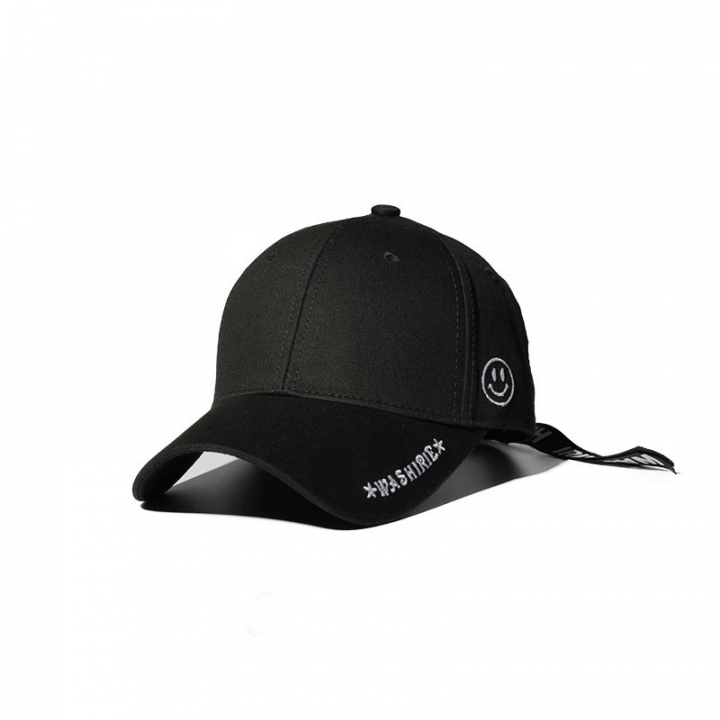 Men and women Autumn Caps Smiley Long belt Gift hat Outdoor Movement Baseball Cap