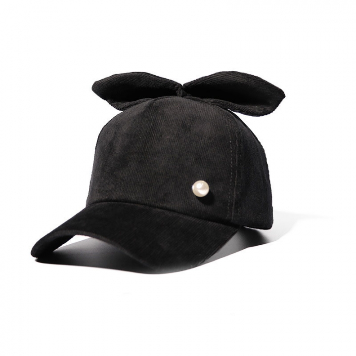 Ms Wick Baseball Cap lovely Rabbit Ears Student Leisure Wild Curved eaves Duck hat