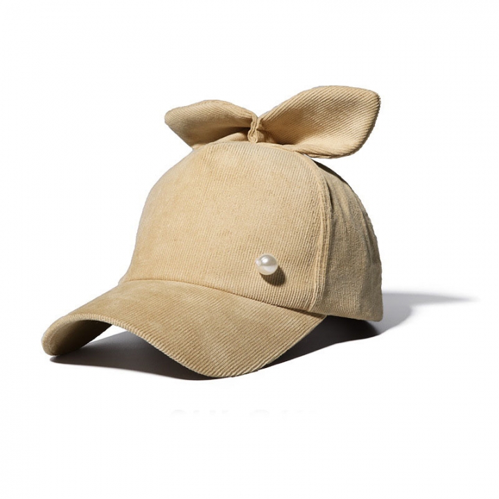 Ms Wick Baseball Cap lovely Rabbit Ears Student Leisure Wild Curved eaves Duck hat