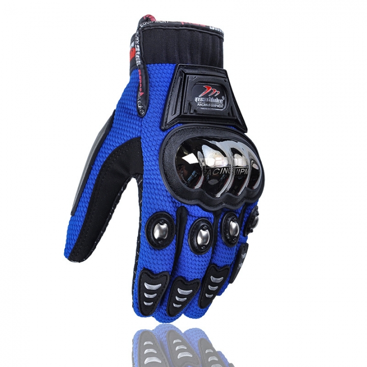 Motorcycle Stainless Steel Alloy Shell Off-road Racing Drop Gloves Riders All Means Gloves