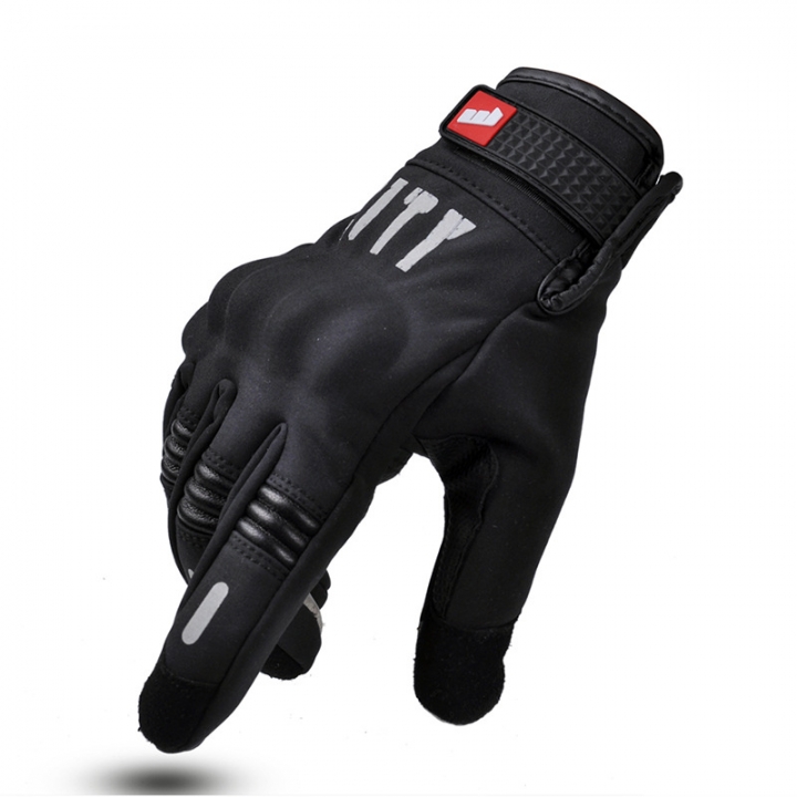Motorcycle Outdoor Riding Gloves Off-road Racing All Means Touch Screen Night Reflective Gloves