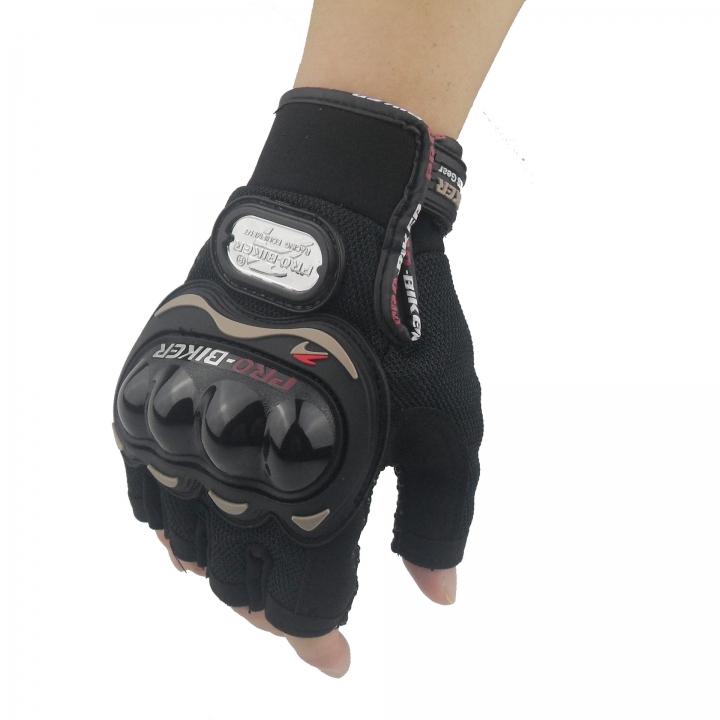 Motorcycle Summer Half finger Gloves Bicycle Outdoor Movement Riding Locomotive Protection gloves
