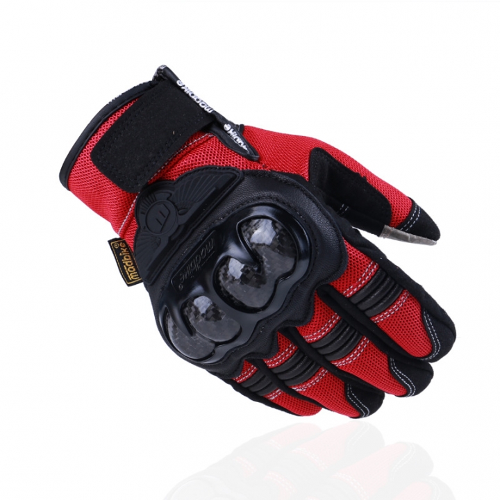 Motorcycle Riding Racing Off-road Carbon fiber Outdoor Touch Screen Locomotive Drop Gloves
