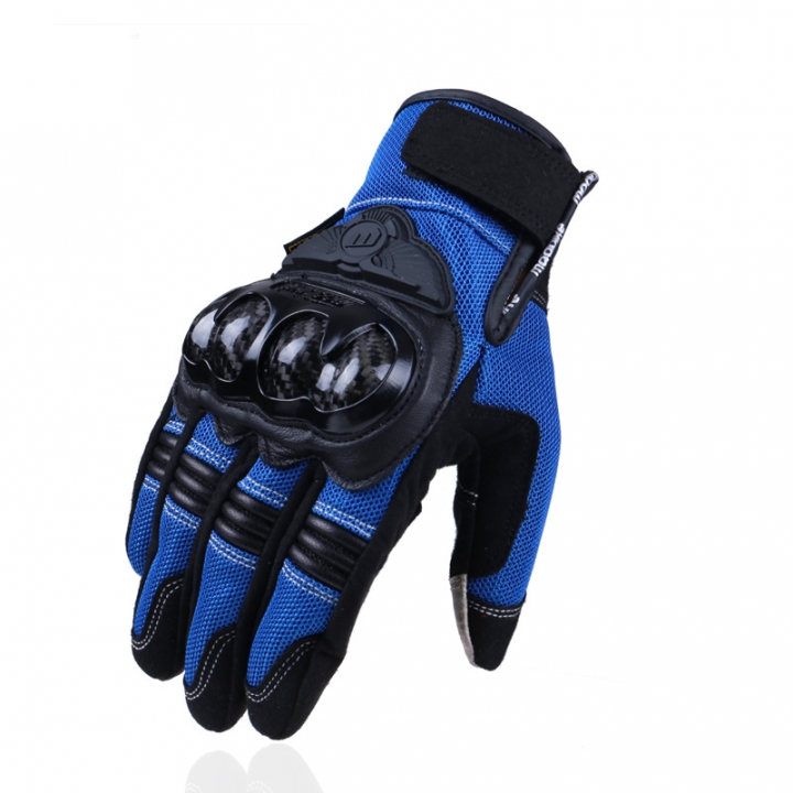 Motorcycle Riding Racing Off-road Carbon fiber Outdoor Touch Screen Locomotive Drop Gloves