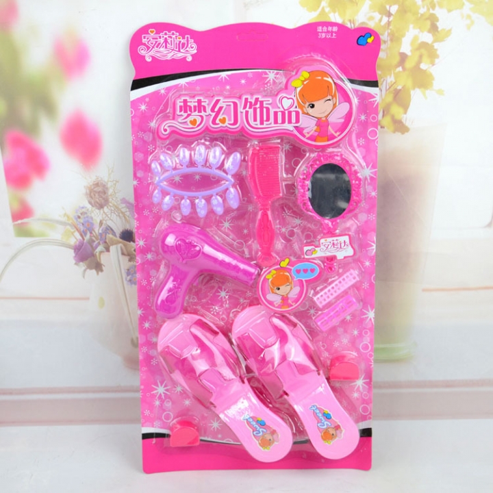 Girl Accessories Puzzle Toy Dressing Play House Child Toy