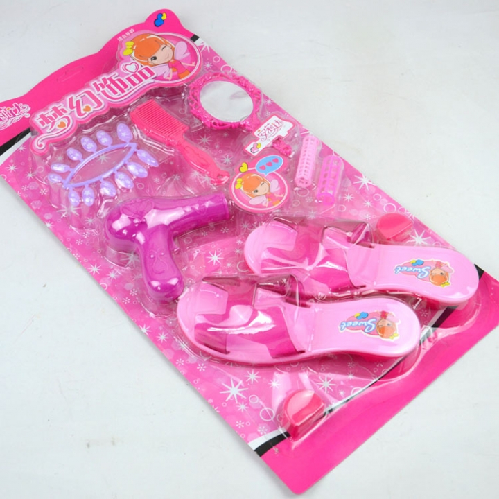 Girl Accessories Puzzle Toy Dressing Play House Child Toy