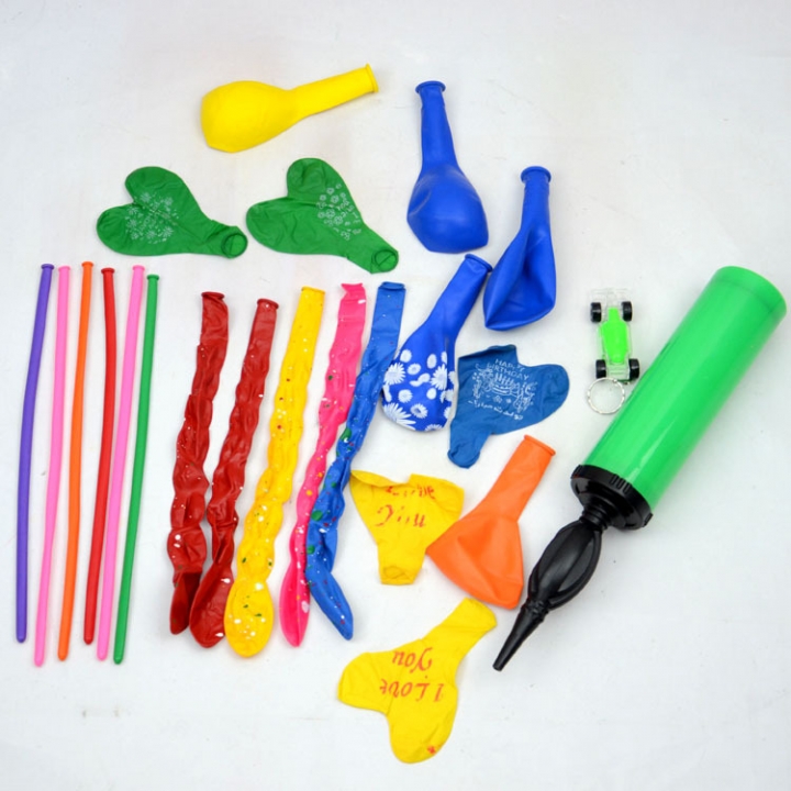 Child Favorite Festival Gift Balloon Set toy With Pump Balloon Child Gift