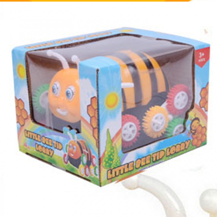 Creativity Electric Little Bee Toy Roll Stunt Car Puzzle Dump Truck Child Toy