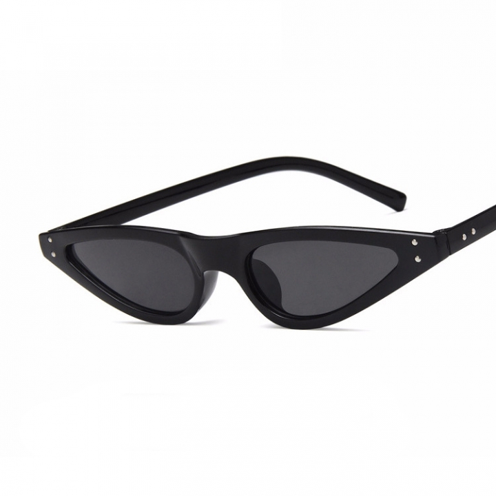 Western Style Cat's Eye Sunglasses Small Box Fashion Drop of Water Vintage Sunglasses