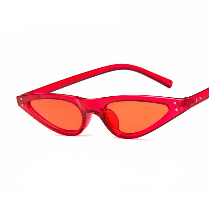 Western Style Cat's Eye Sunglasses Small Box Fashion Drop of Water Vintage Sunglasses
