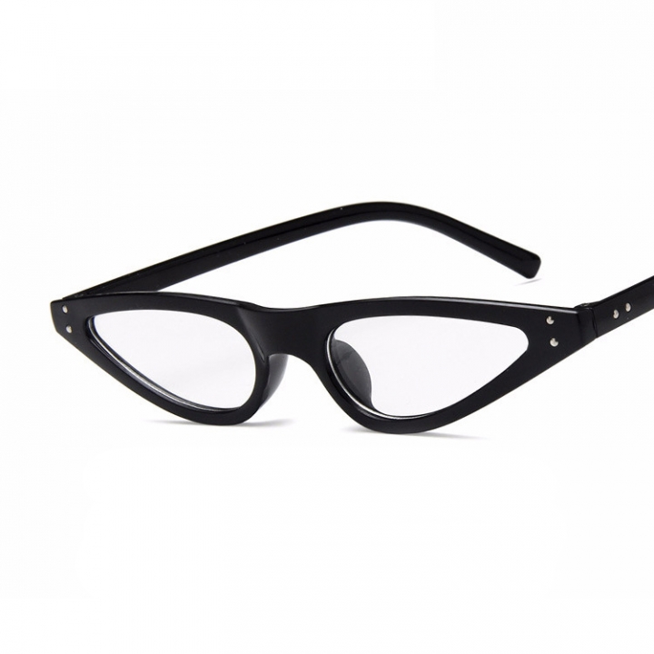 Western Style Cat's Eye Sunglasses Small Box Fashion Drop of Water Vintage Sunglasses