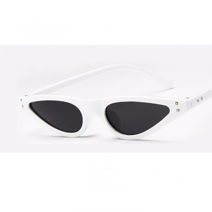 Western Style Cat's Eye Sunglasses Small Box Fashion Drop of Water Vintage Sunglasses