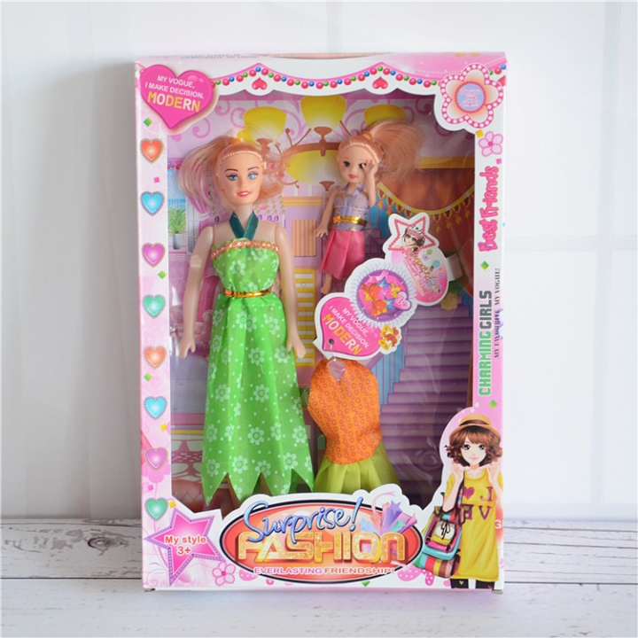 Girl Birthday Present Little Baby Dress up toy Beautiful Baby Puzzle Toy