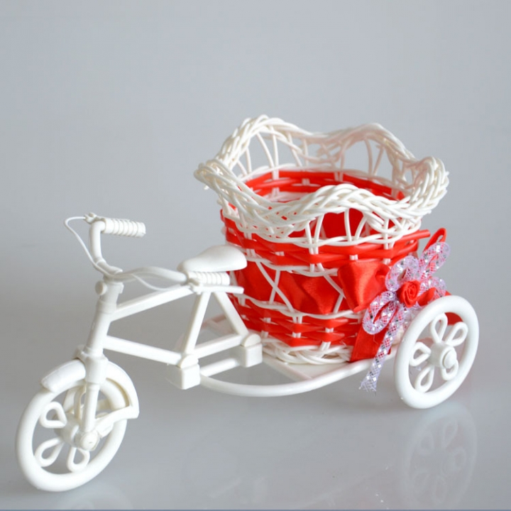 Rattan Crafts Big Wheel Float Decoration Creativity Home Decorations