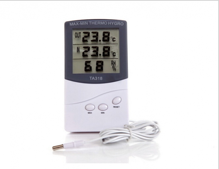 Big Screen Household Thermometer High Precision indoor Electronic Alarm Clock Thermometer