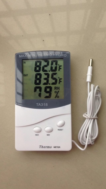 Big Screen Household Thermometer High Precision indoor Electronic Alarm Clock Thermometer