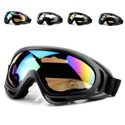 Outdoor Sports Ski Windproof Goggles Single Layer Snow Mirror Motorcycle Riding Glasses