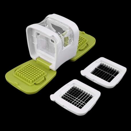 Garlic Cube Presser Grater Multi-Purpose Mincer Vegetable Grinder Kitchen Tool