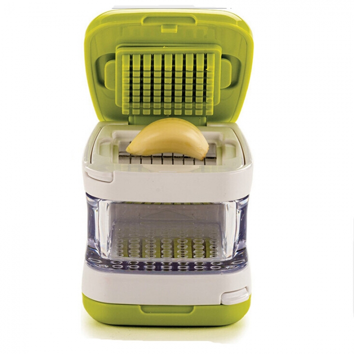Garlic Cube Presser Grater Multi-Purpose Mincer Vegetable Grinder Kitchen Tool