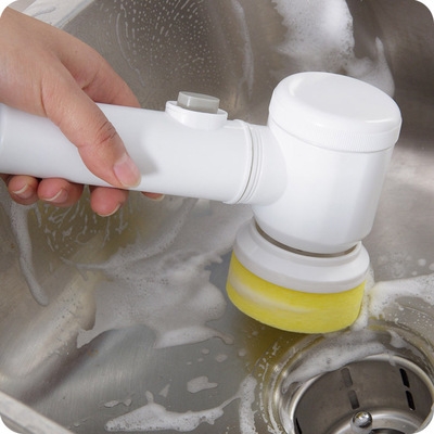 Electric Cleaning Brush Magic Brush Housework 5 in 1 Cleaning Brush Electric Bathtub Brush