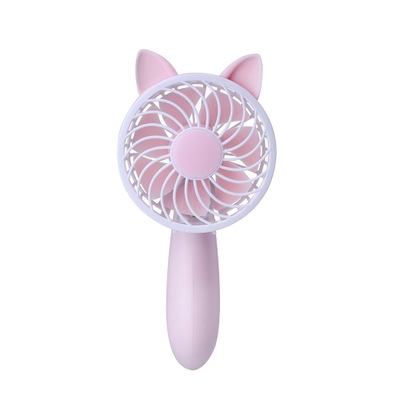 Creativity Barking Dog Fan Portable USB Mini Handheld Fan Student Office Desktop Fold Fan