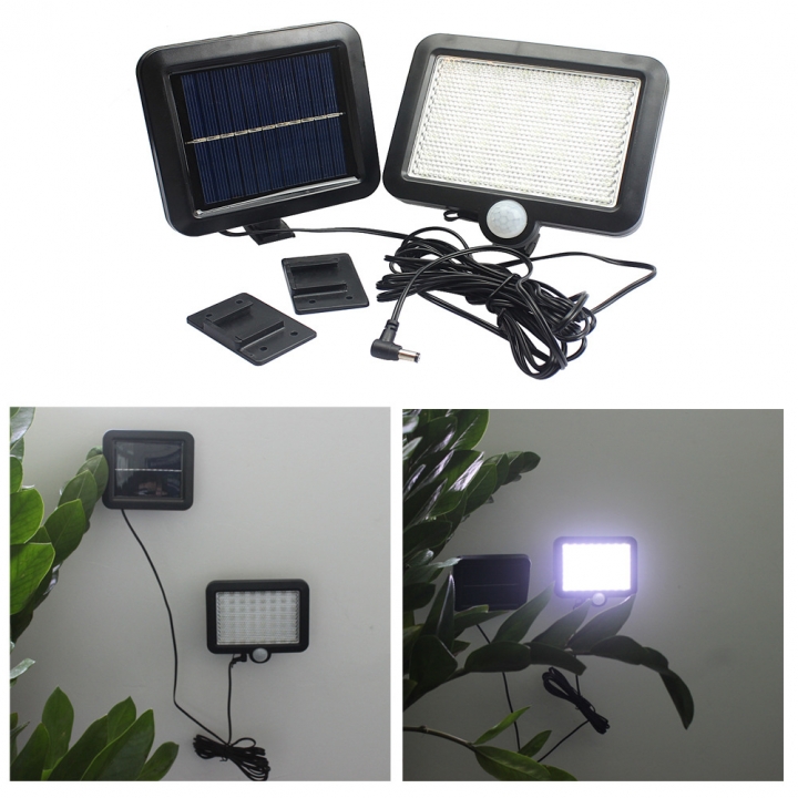 56LED Solar Light Human Body Induction Wall light Outdoor Garden lights Solar energy Street light