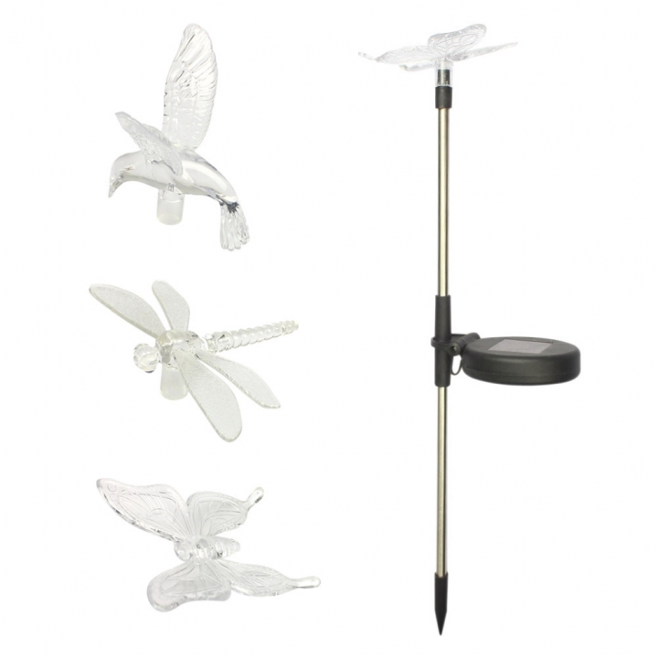 Solar Light Ground Light Birdie Dragonfly Butterfly Garden Decorative lights Street light