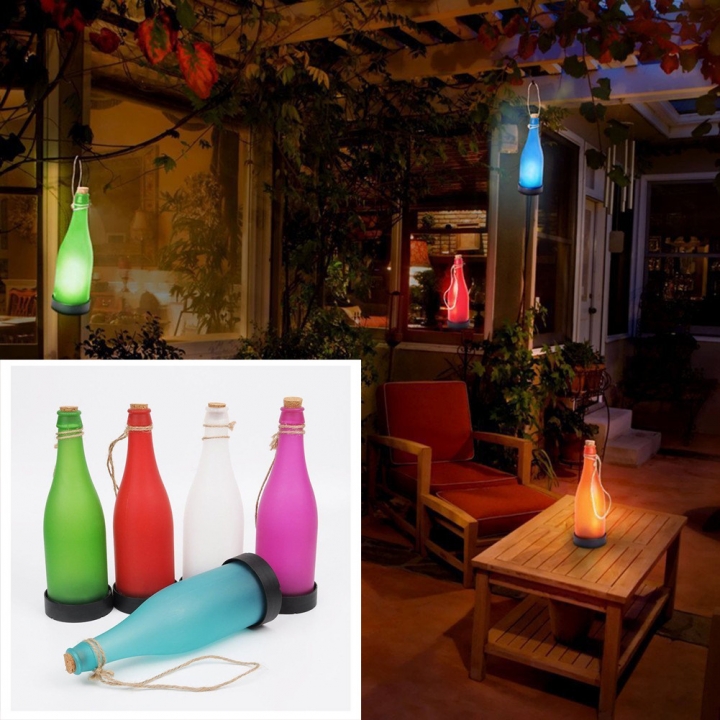 Solar Energy Bottle Lights Creativity Energy Saving Landscape Garden Decoration Aolar Light