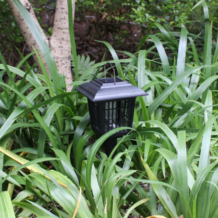 Outdoor Mosquito Lamp Insertion Portable Solar Energy Street light led Household Insect lamp